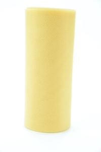 6 Inches Wide x 25 Yard Tulle, Gold (1 Spool) SALE ITEM
